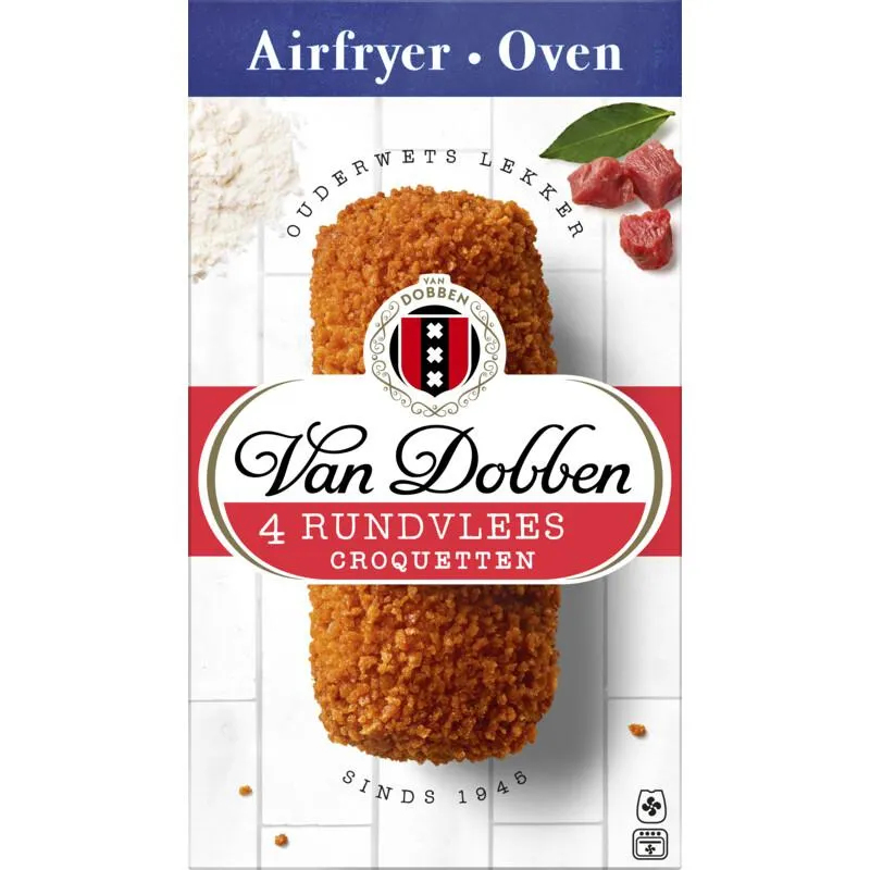 Van Dobben Oven rundvlees croquetten