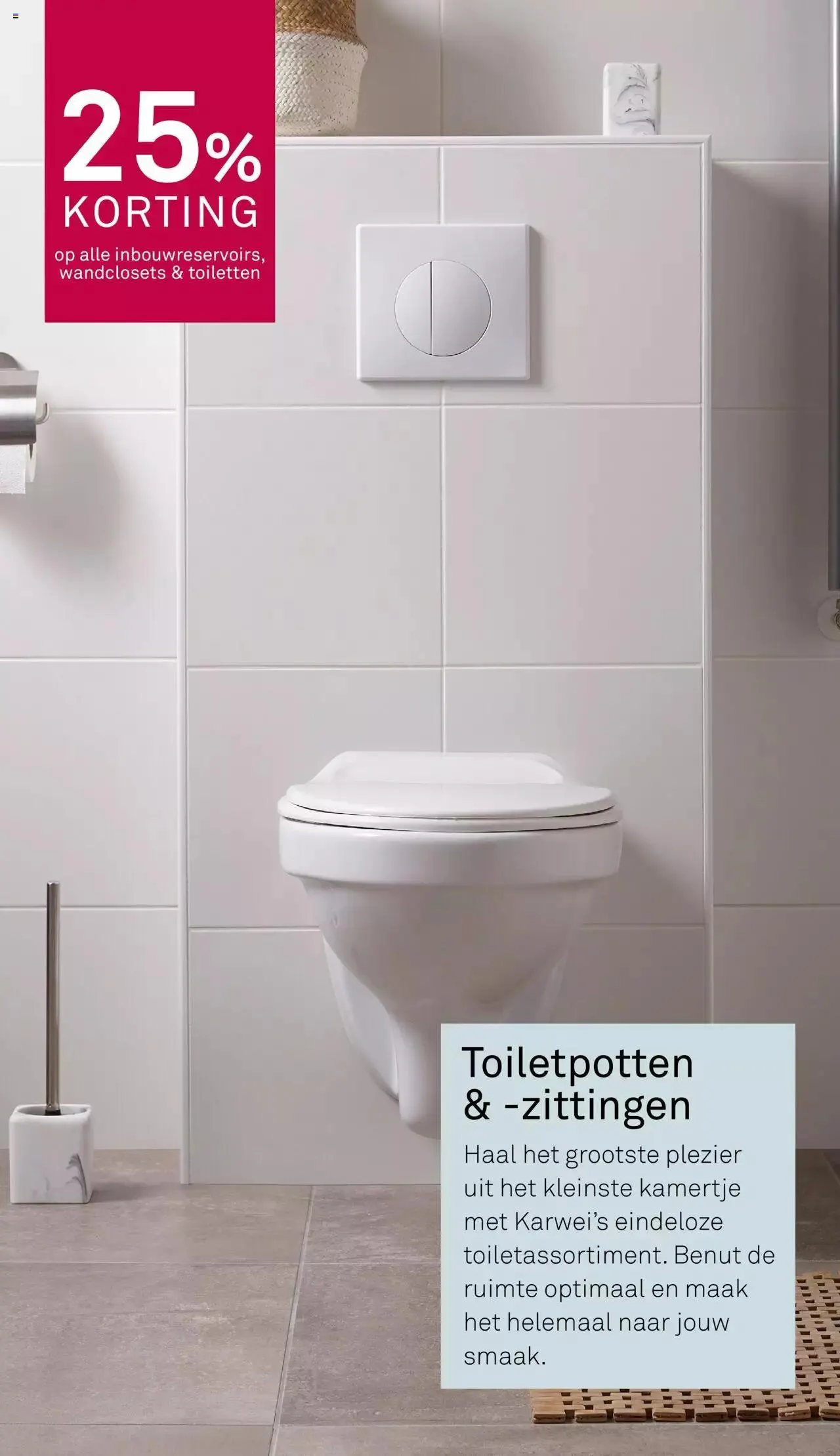 KARWEI - Sanitair special van 1 augustus tot 31 december 2024 - Folder pagina 56