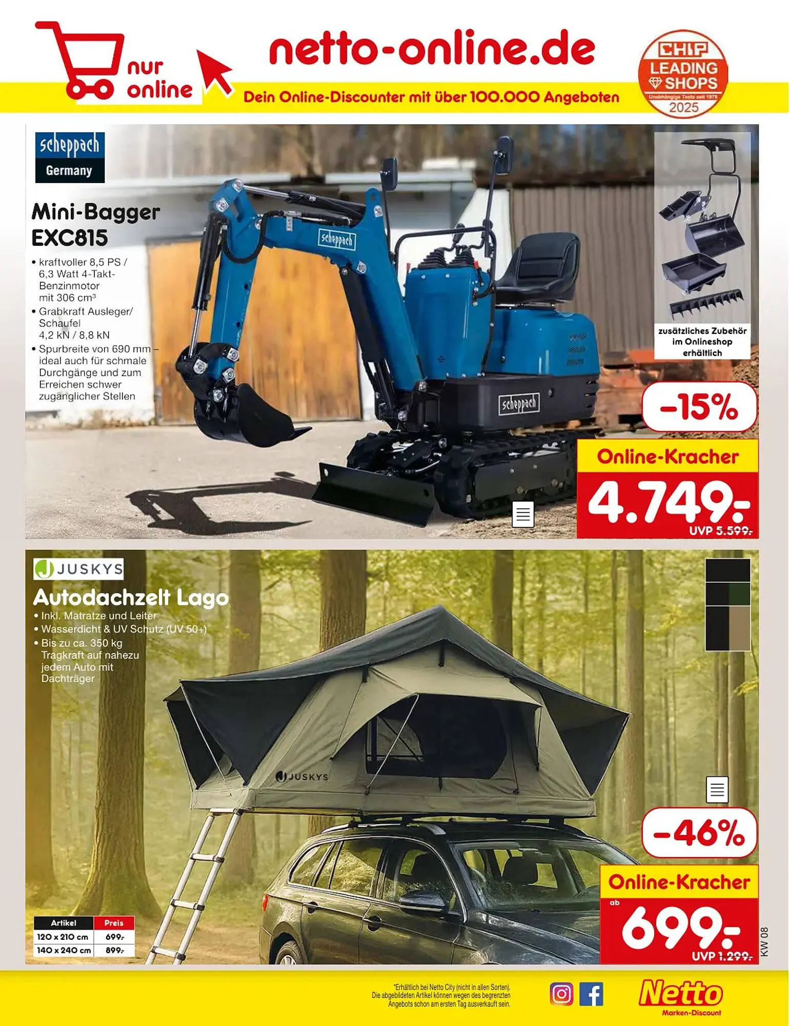 Netto Marken-Discount DE folder van 16 februari tot 21 februari 2026 - Folder pagina 39