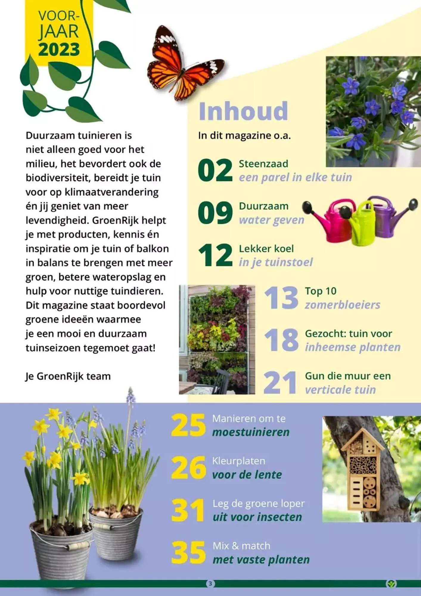 GroenRijk folder van 17 mei tot 31 augustus 2023 - Folder pagina 3