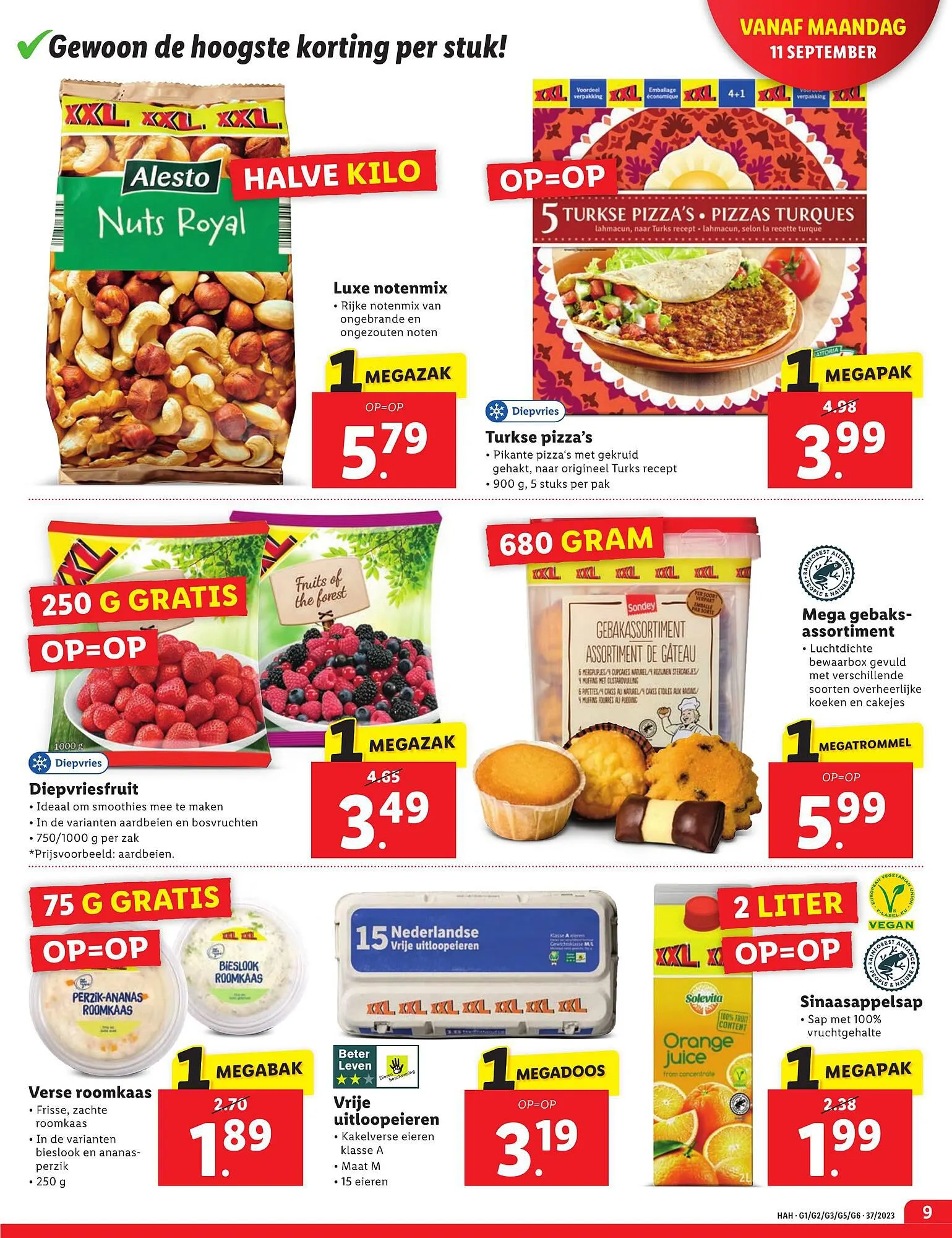 Lidl folder van 11 september tot 17 september 2023 - Folder pagina 9
