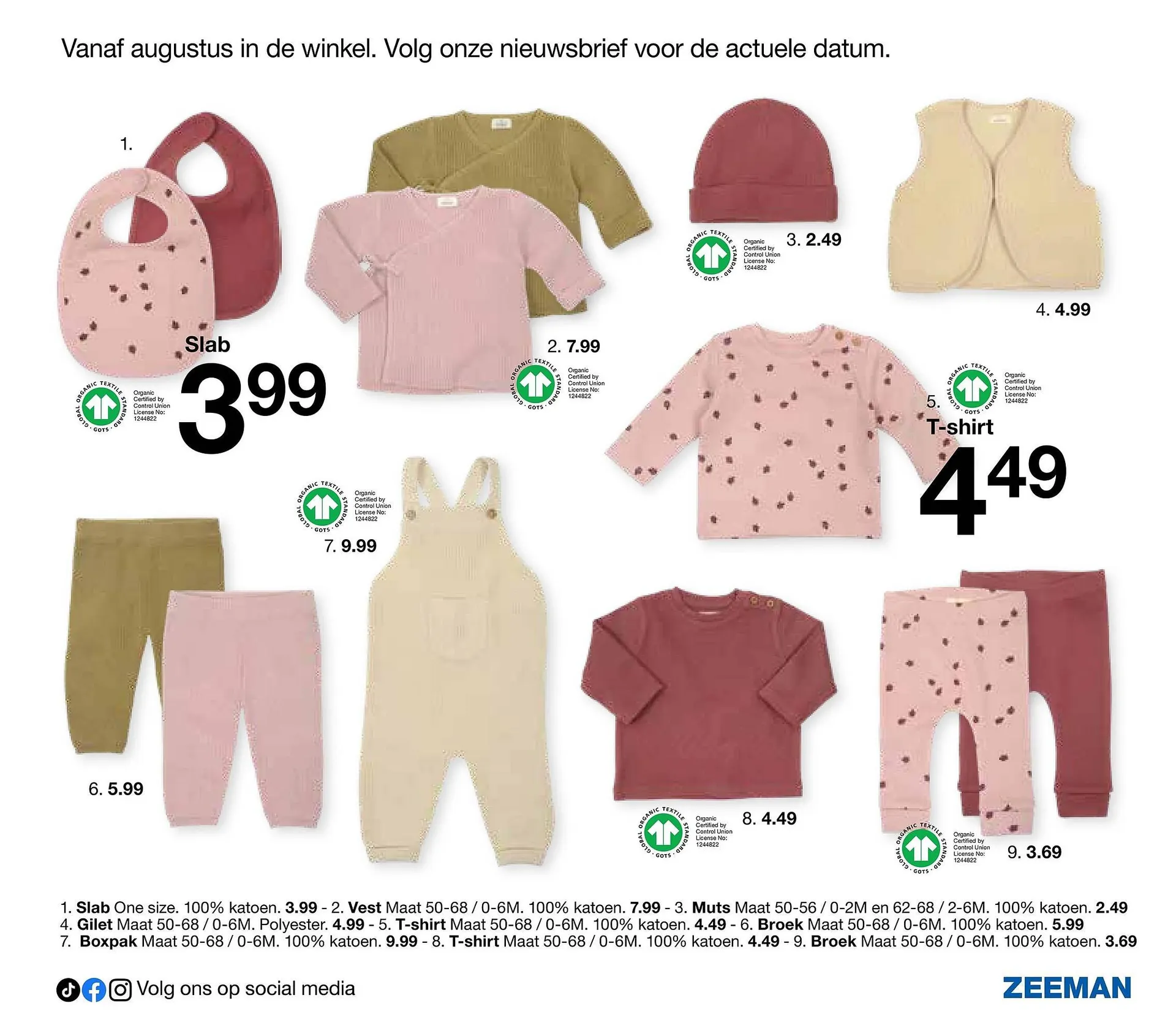 Zeeman folder van 8 augustus tot 31 december 2025 - Folder pagina 7