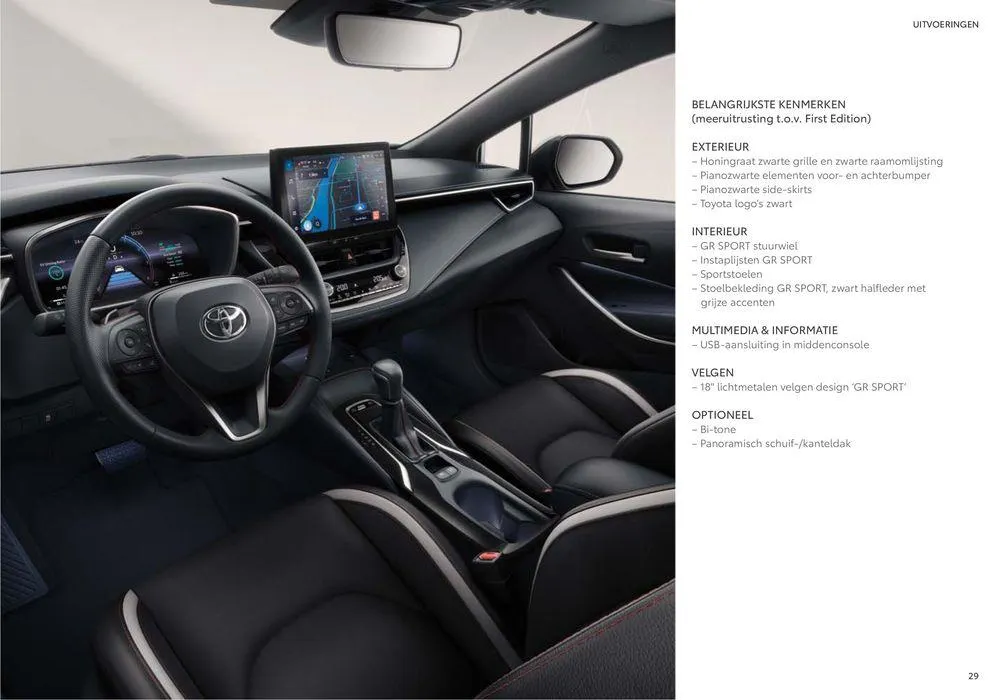 Corolla Hatchback van 20 november tot 20 november 2024 - Folder pagina 29