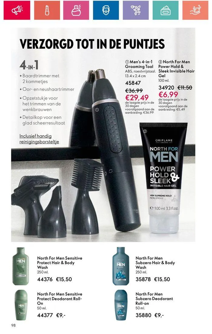 ORIFLAME folder! van 30 mei tot 13 juni 2024 - Folder pagina 98