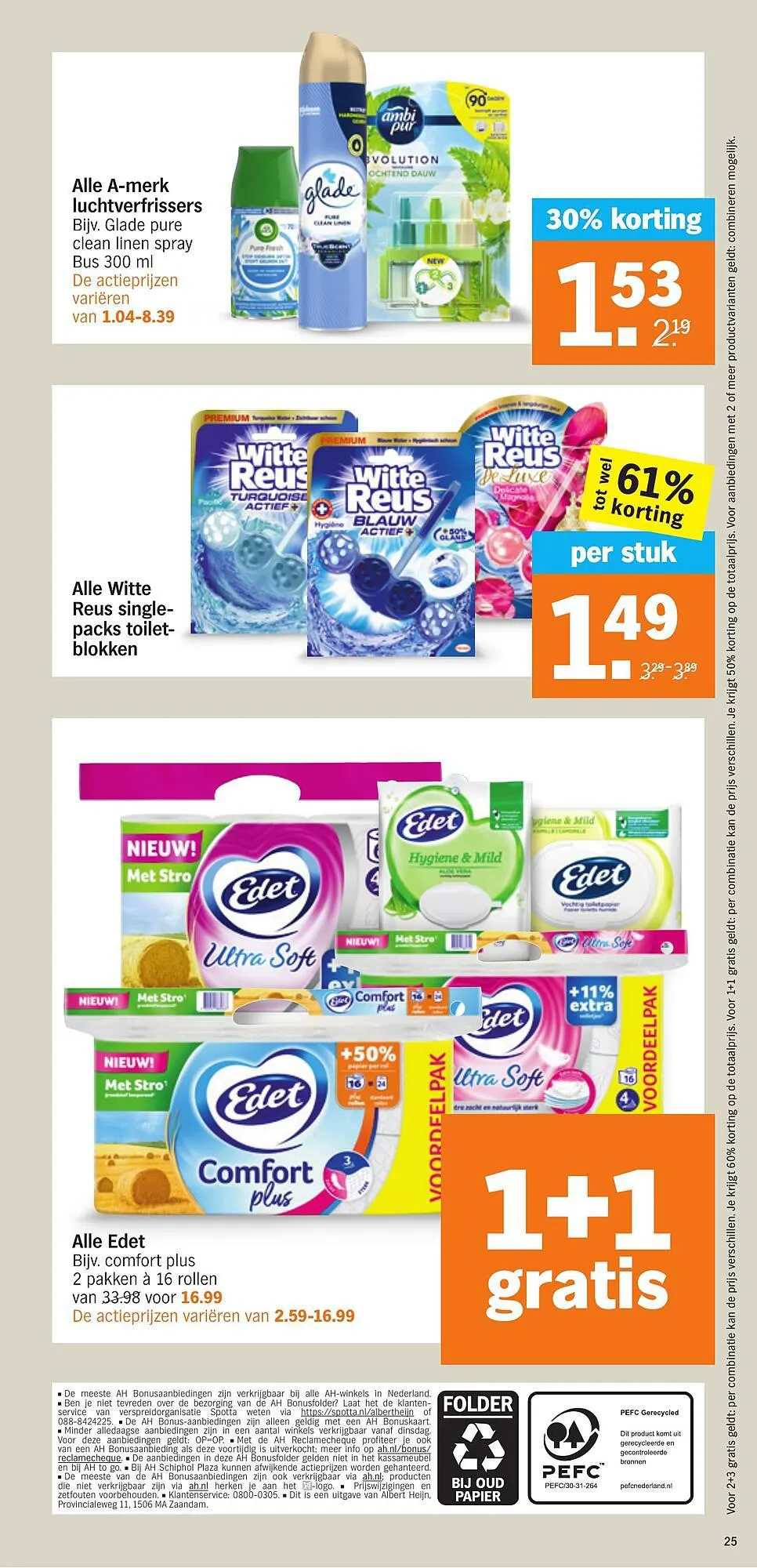 Albert Heijn folder week 31 van 31 juli tot 6 augustus 2023 - Folder pagina 25