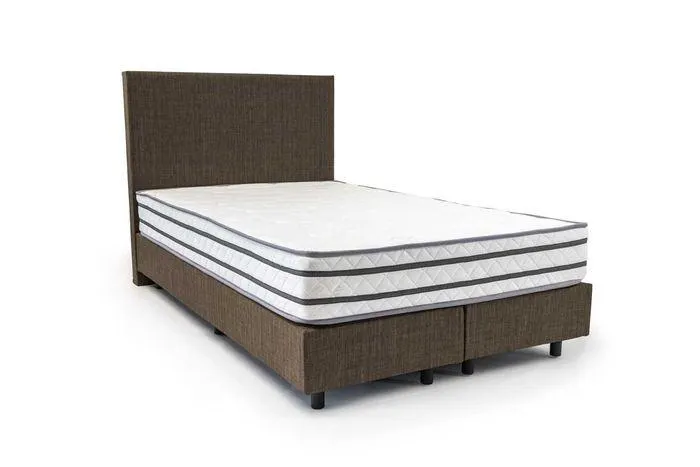 Aanbieding Boxspring Robinson Compleet - beige 120x200cm