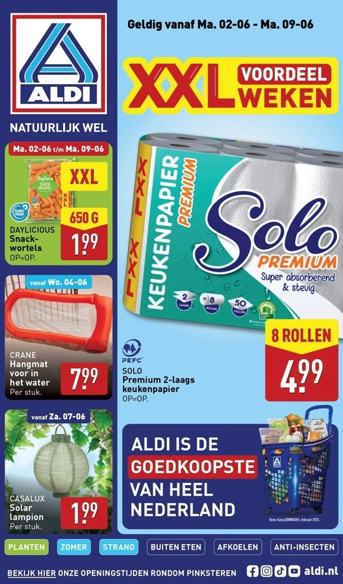 ALDI folder van 2 juni tot 9 juni 2025 - Folder pagina 1