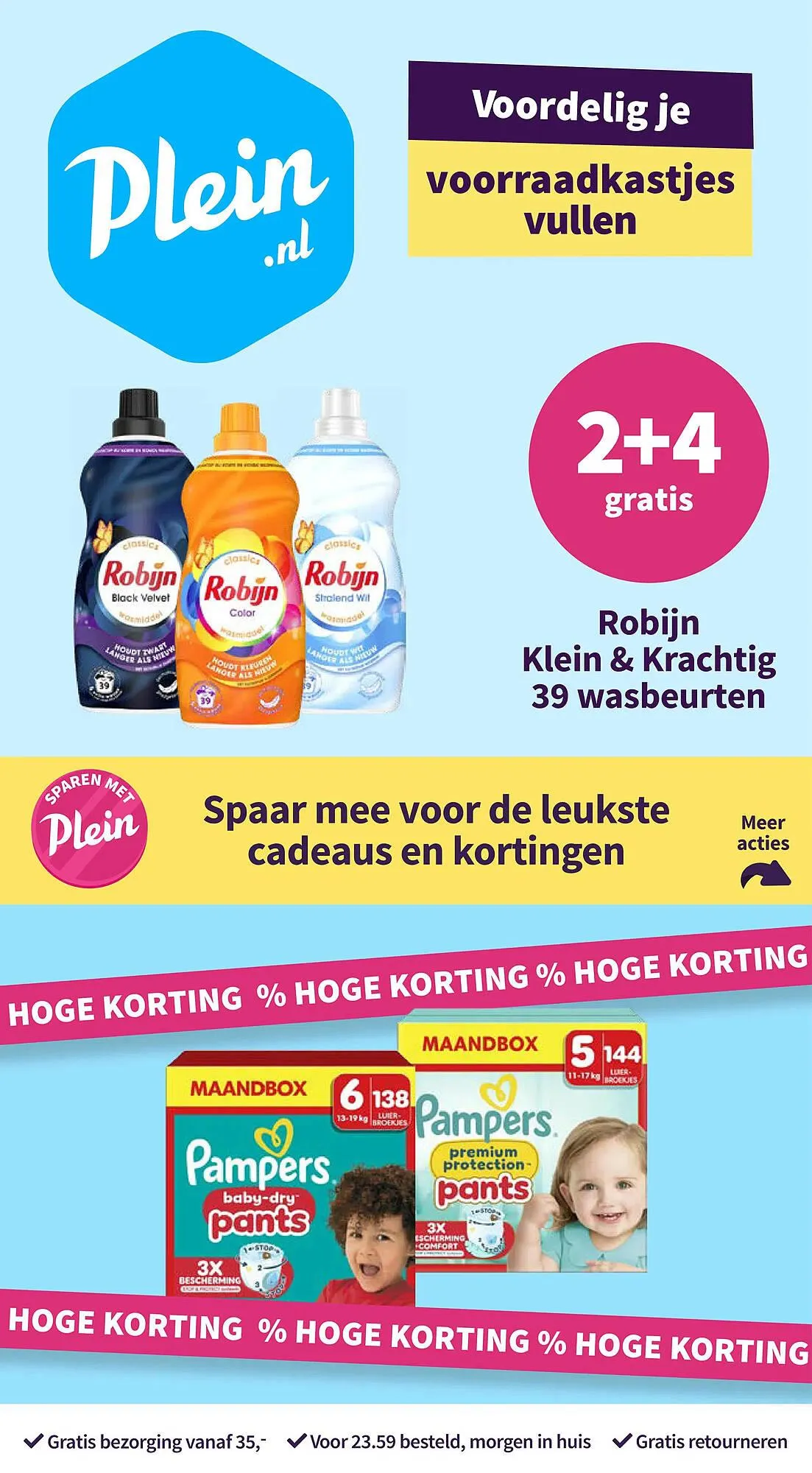 Plein.nl folder van 5 april tot 9 april 2026 - Folder pagina 1