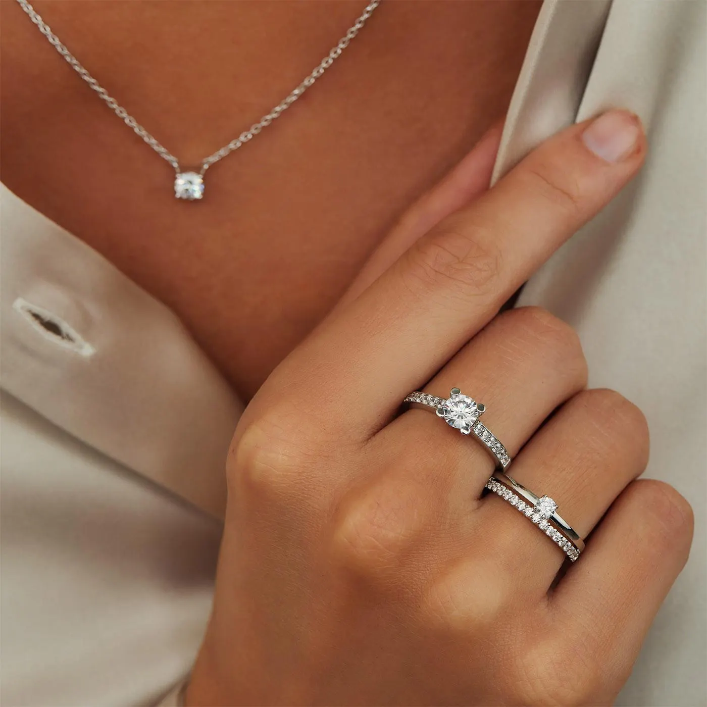 925 Sterling Zilveren Ponte Vecchio Uffizi Ring PDM1326597