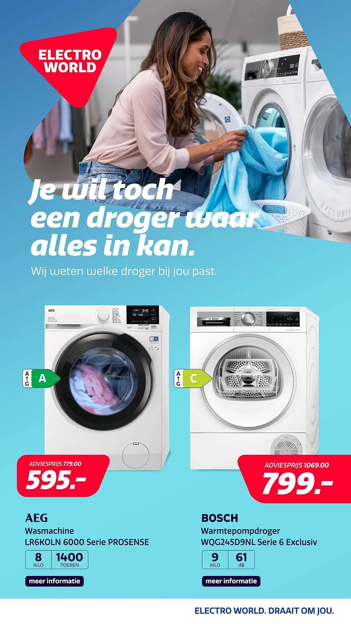 Electroworld folder van 15 september tot 28 september 2025 - Folder pagina 1