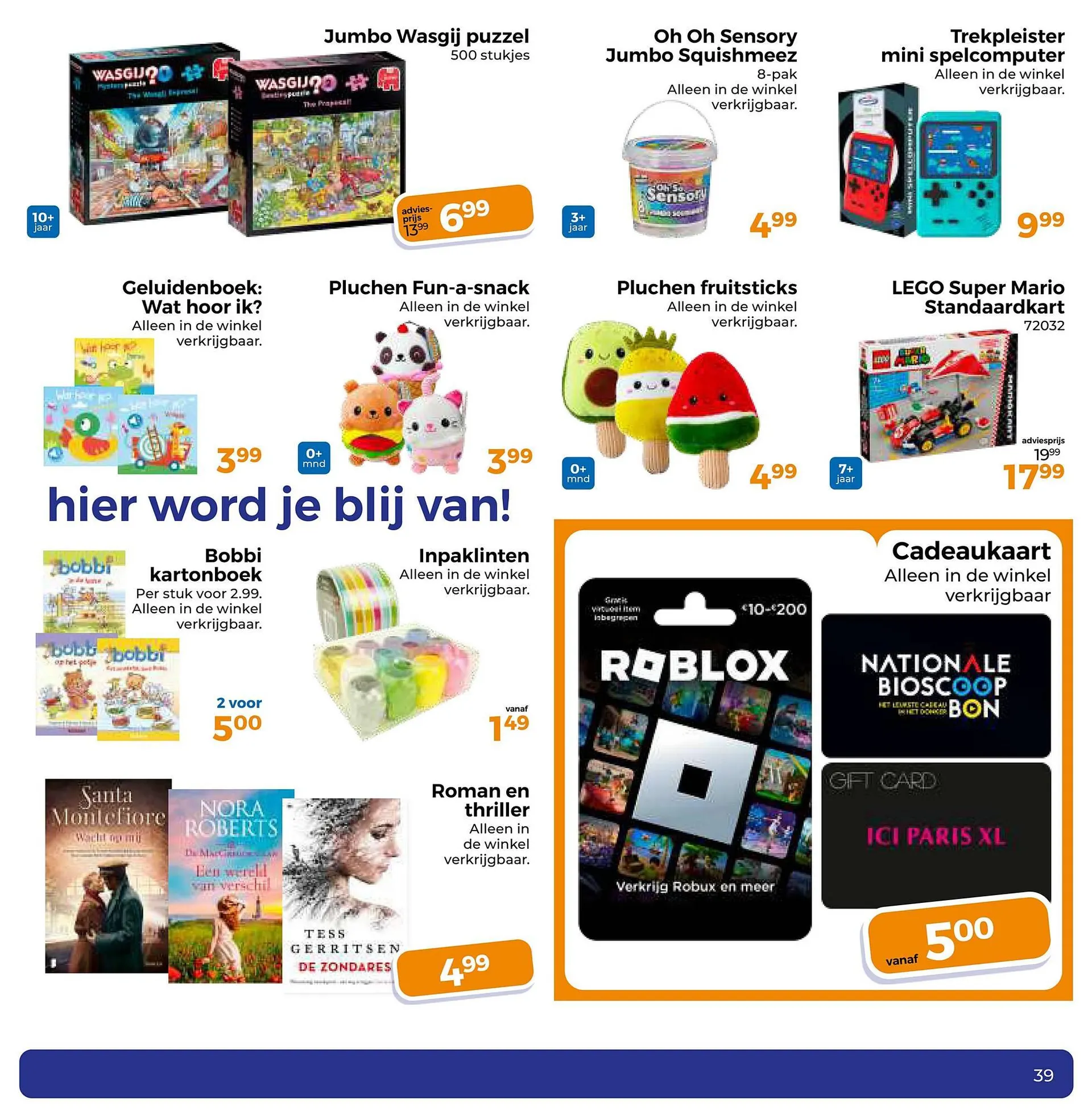 Trekpleister folder van 4 maart tot 16 maart 2025 - Folder pagina 39