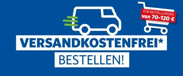 Versandkosten für Bestellungen