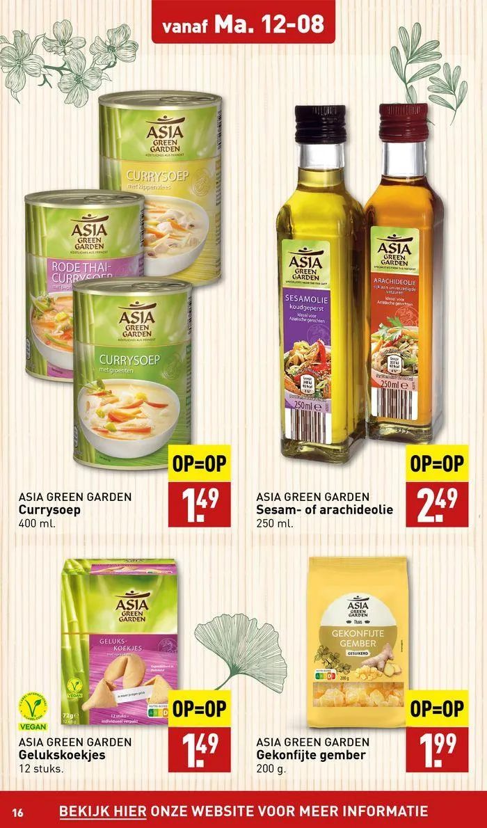 Nieuwe aanbiedingen om te ontdekken van 8 augustus tot 22 augustus 2024 - Folder pagina 16