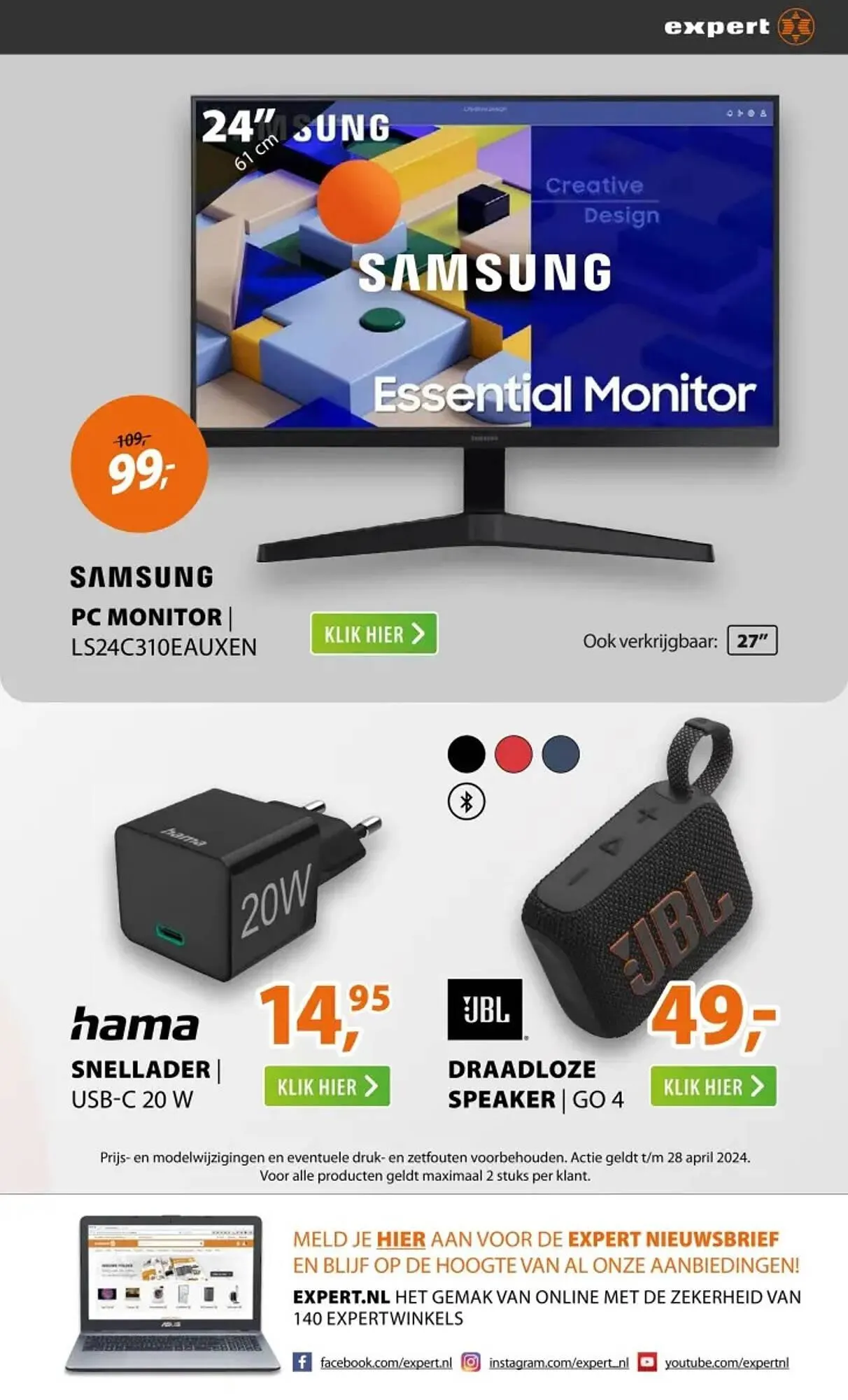 Expert folder van 22 april tot 28 april 2024 - Folder pagina 19