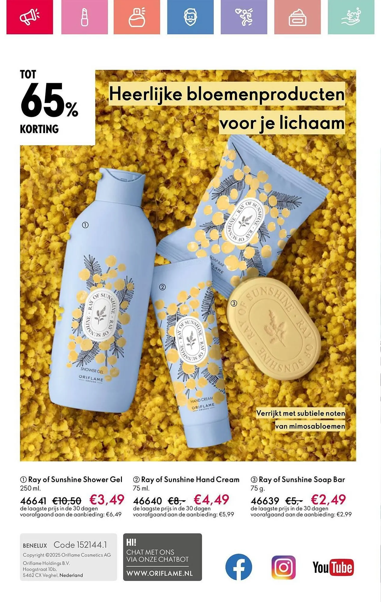Oriflame folder van 22 juni tot 12 juli 2025 - Folder pagina 164
