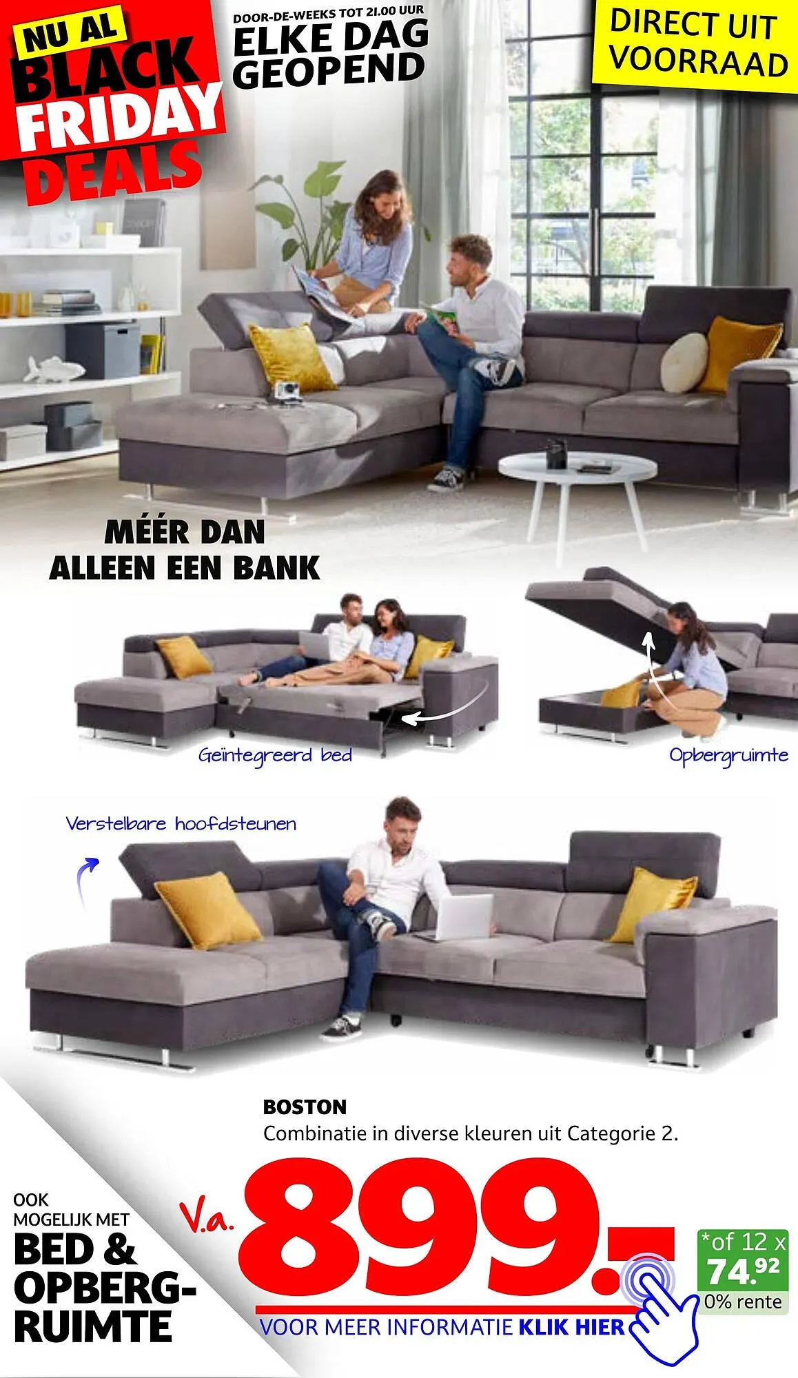 Seats and Sofas folder van 31 oktober tot 23 november 2023 - Folder pagina 7