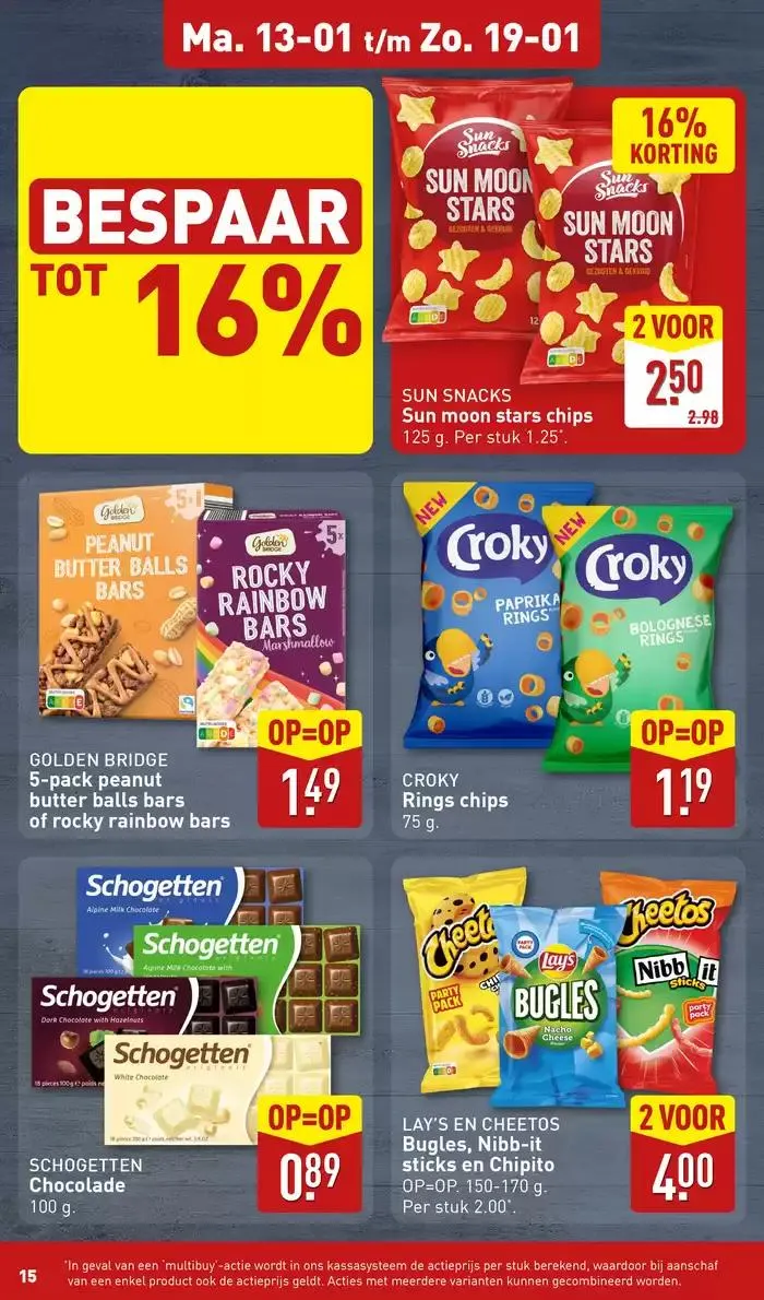 Exclusieve deals en koopjes van 9 januari tot 16 januari 2025 - Folder pagina 15