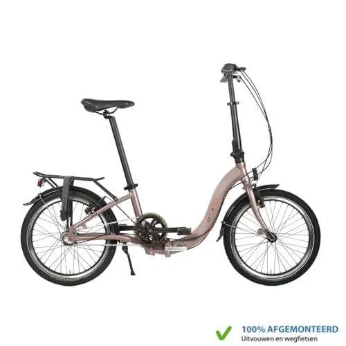 UGo Now U•GO Vouwfiets I3 Marroon brown