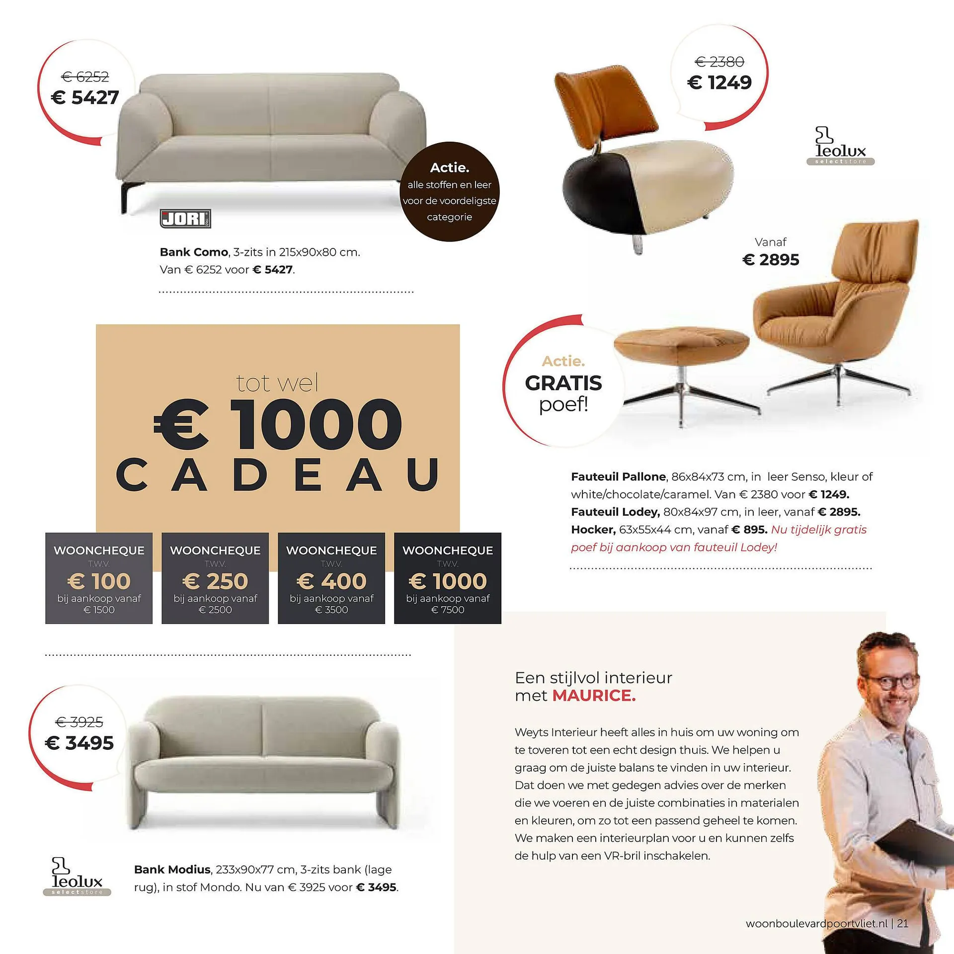 Woonboulevard Poortvliet folder van 1 oktober tot 31 oktober 2025 - Folder pagina 21