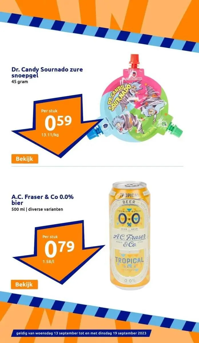 Action Folder van 13 september tot 19 september 2023 - Folder pagina 13