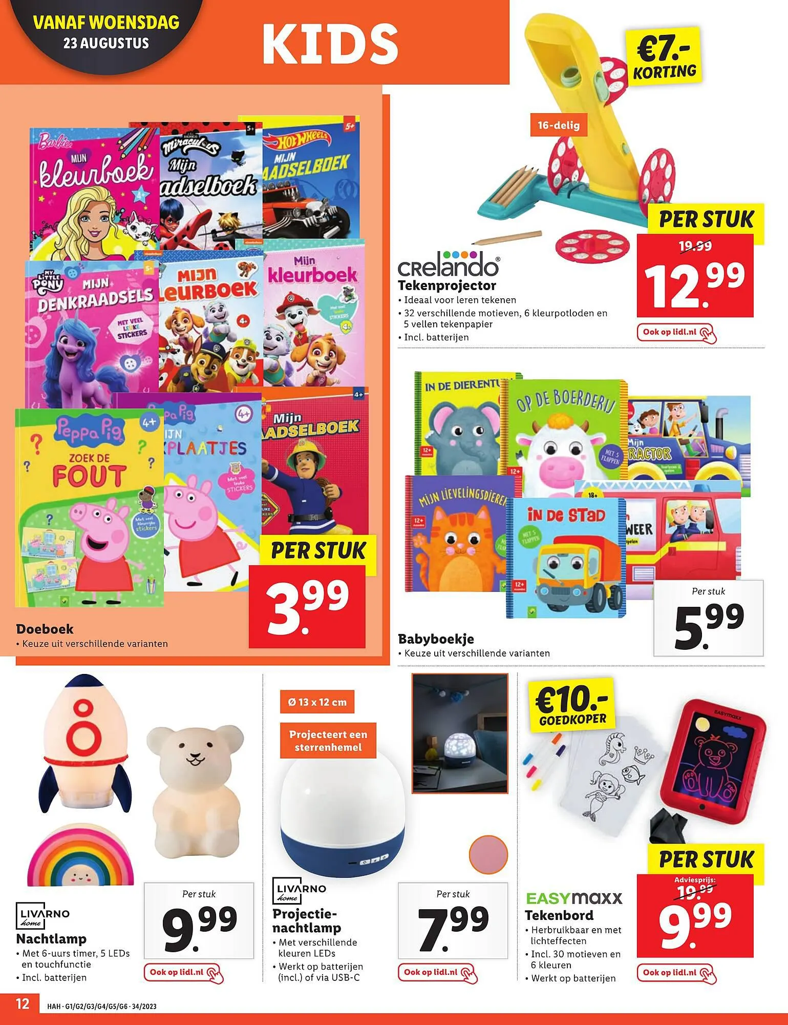 Lidl Folder van 21 augustus tot 27 augustus 2023 - Folder pagina 12