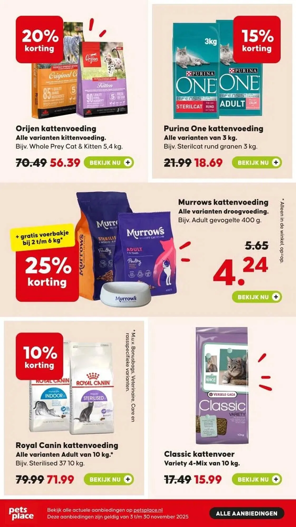 Pets Place folder van 2 november tot 2 november 2025 - Folder pagina 7