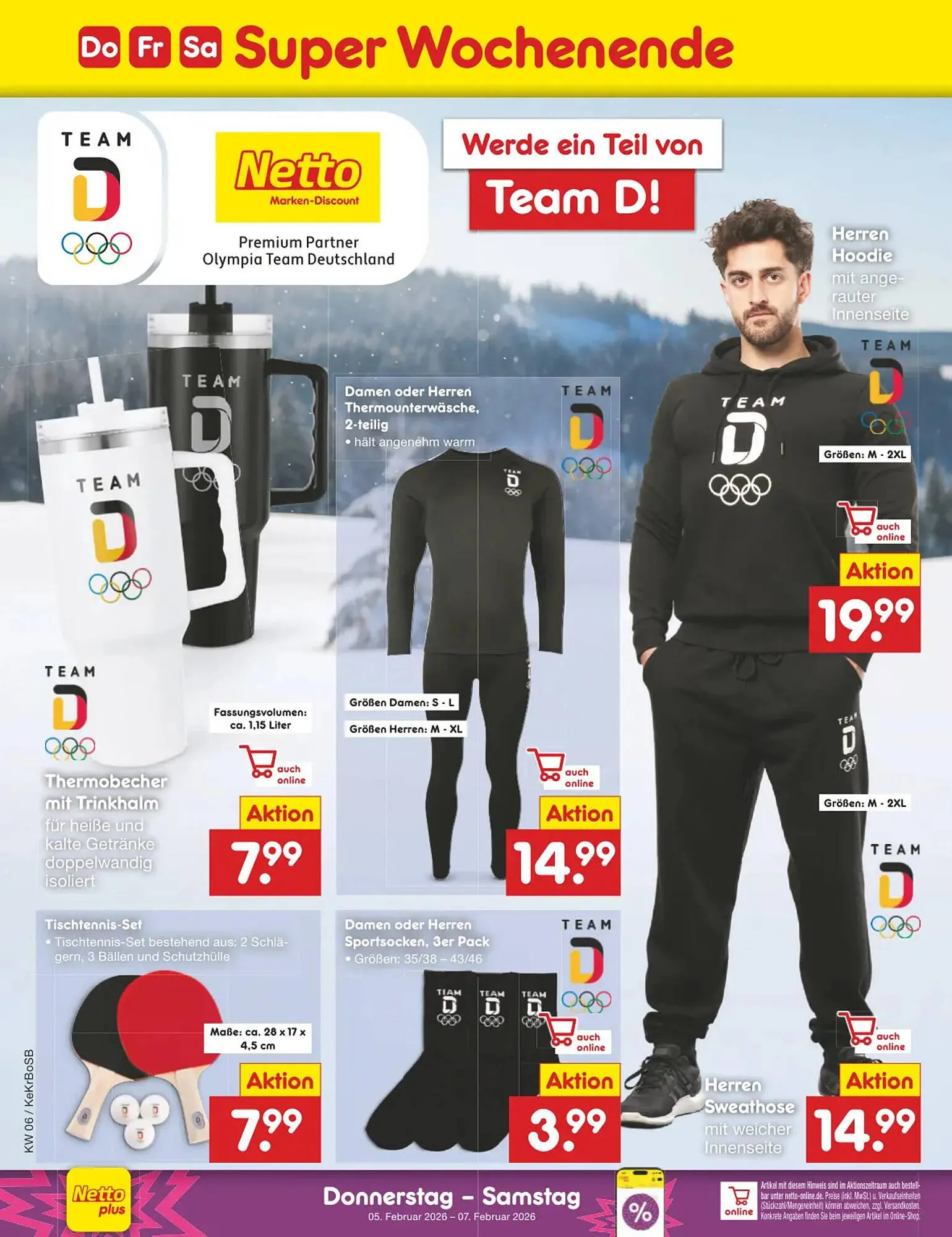 Netto Marken-Discount DE folder van 2 februari tot 7 februari 2026 - Folder pagina 44