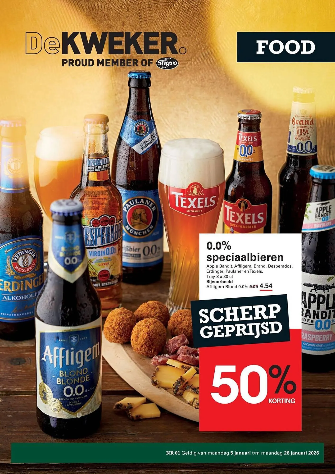 De Kweker folder van 13 januari tot 26 januari 2026 - Folder pagina 1