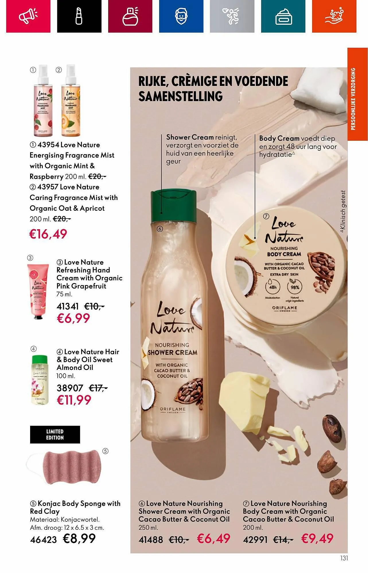 Oriflame folder van 18 juli tot 1 augustus 2023 - Folder pagina 131