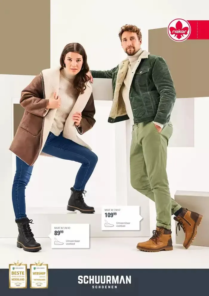 Schuurman Schoenen Folder van 1 oktober tot 1 december 2024 - Folder pagina 1