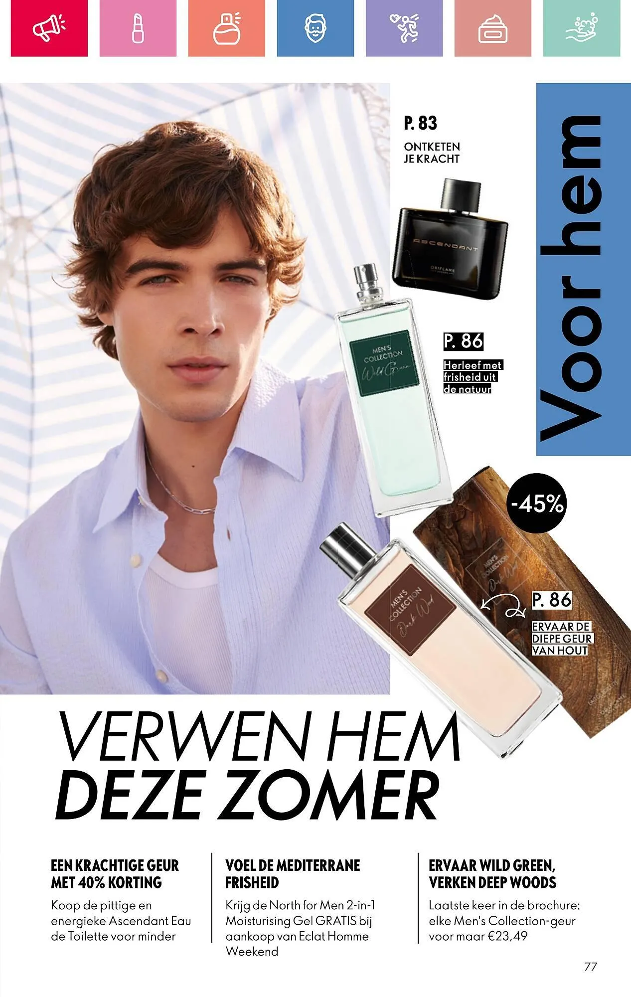 Oriflame folder van 13 juli tot 2 augustus 2025 - Folder pagina 77