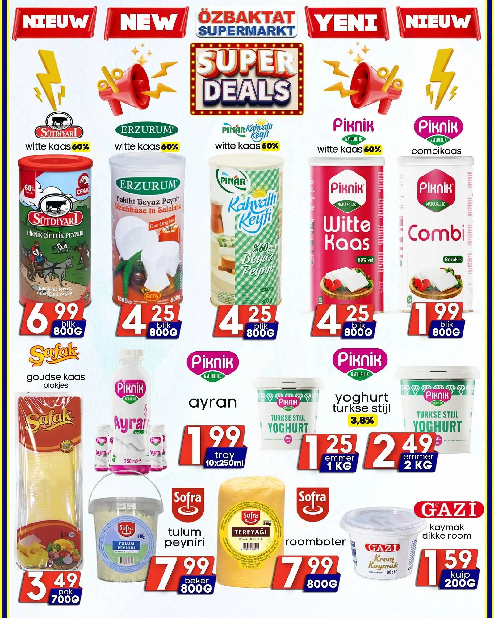 Özbaktat Supermarkt folder van 10 november tot 28 december 2025 - Folder pagina 1