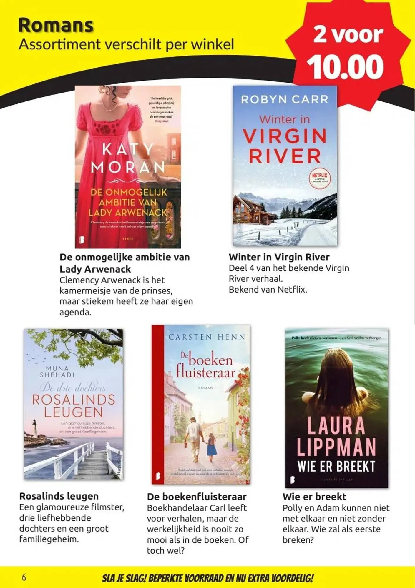 Boekenvoordeel folder van 9 september tot 17 september 2023 - Folder pagina 6