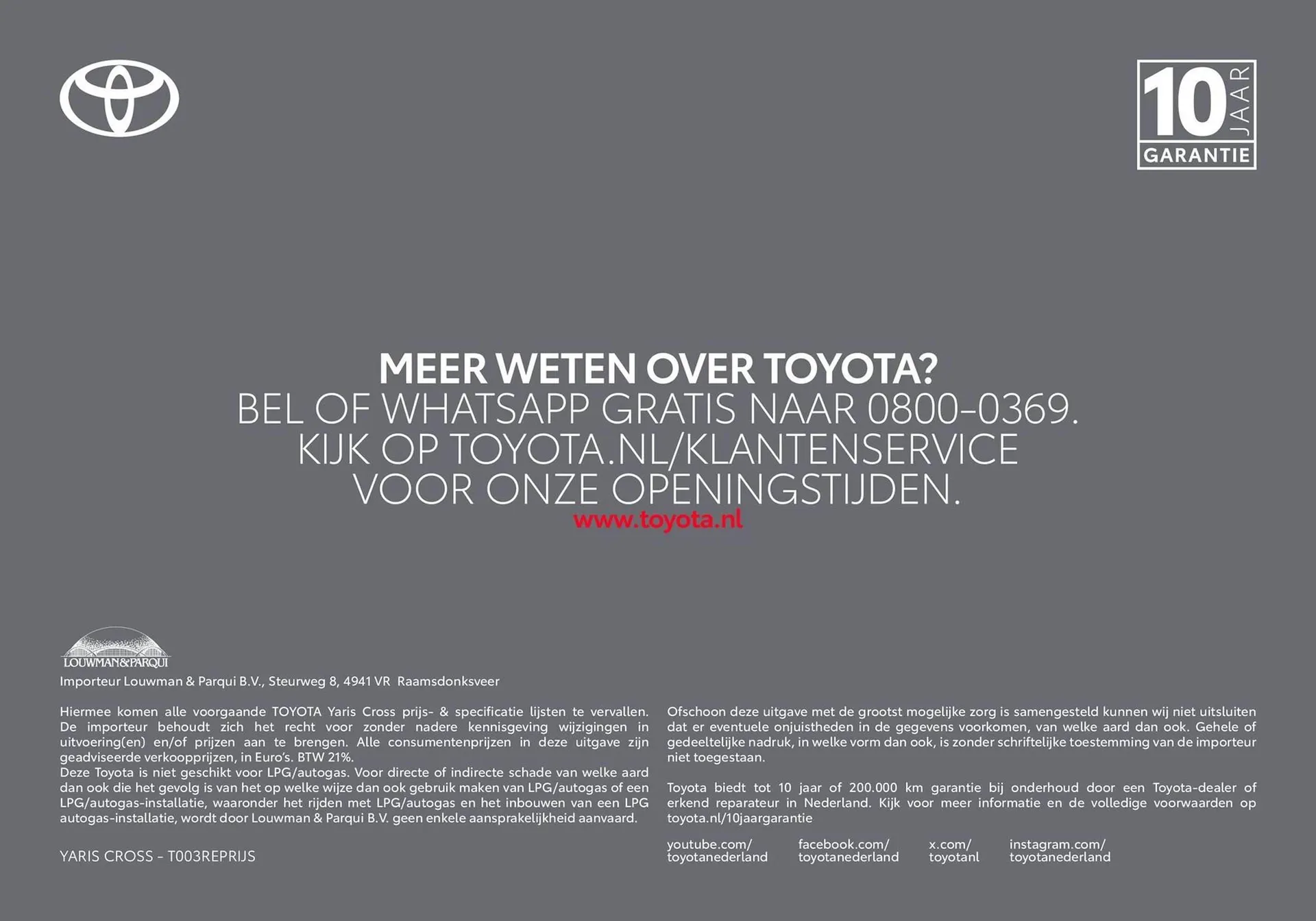 Toyota folder van 16 september tot 31 december 2025 - Folder pagina 24