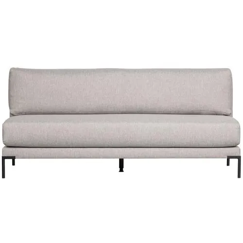 vtwonen eetbank element Couple - Polyester - Lichtgrijs - 73x200x80