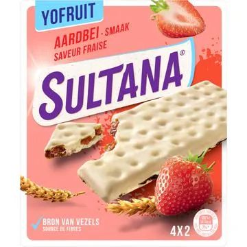 Sultana YoFruit Aardbei 143g