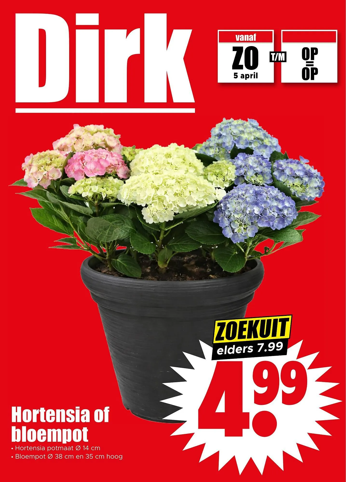 Dirk folder van 5 april tot 11 april 2026 - Folder pagina 1