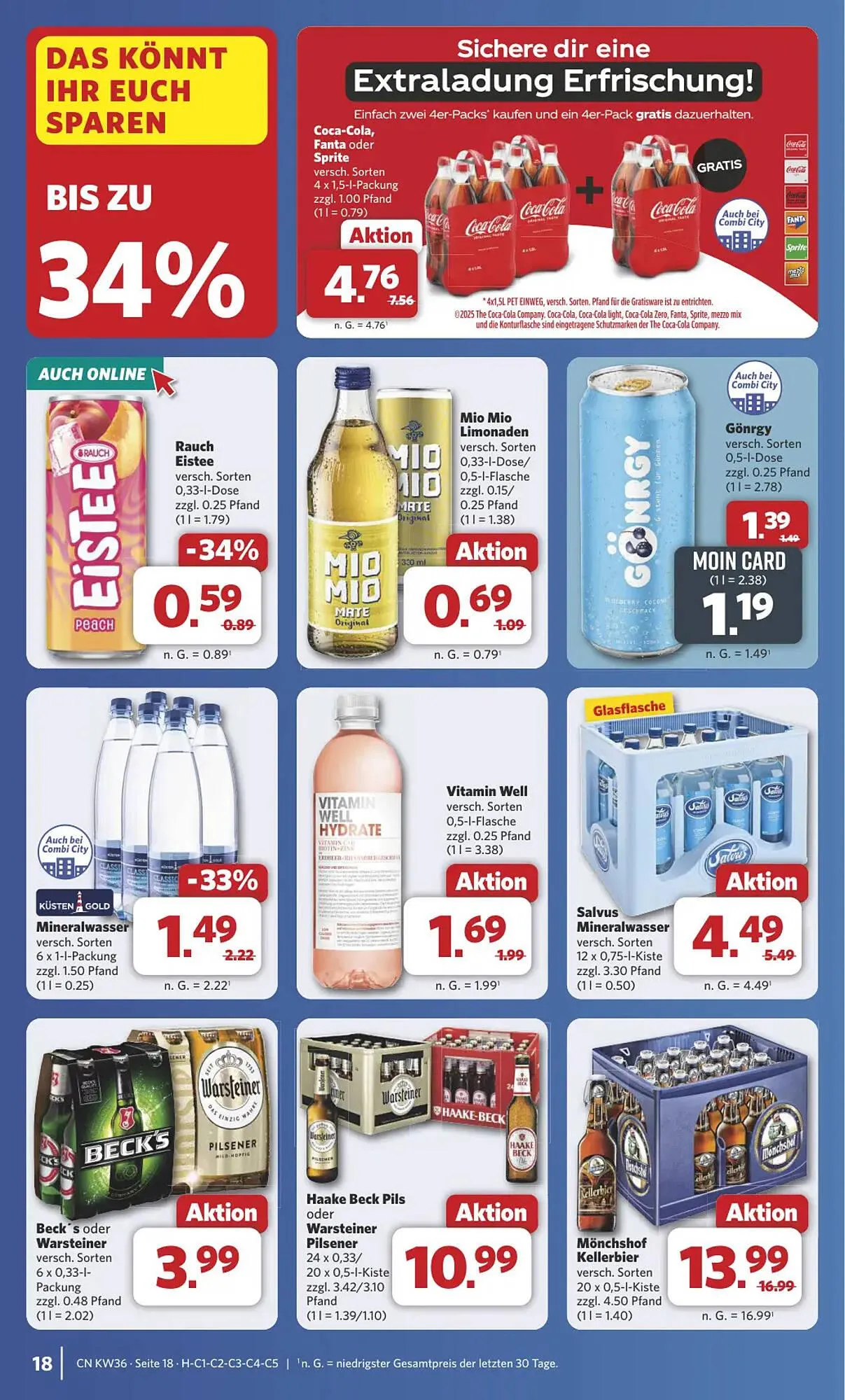 Combi Markt DE folder van 1 september tot 6 september 2025 - Folder pagina 25