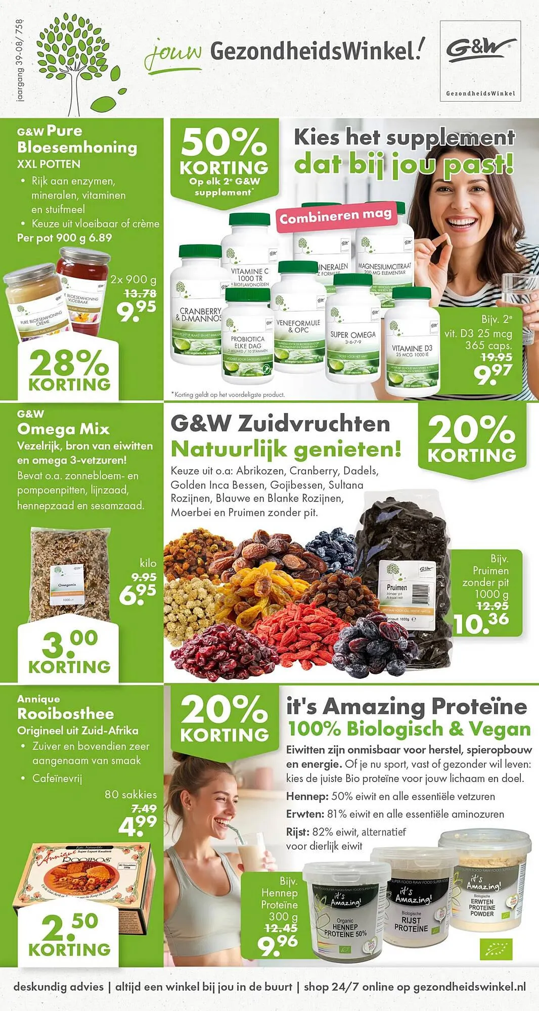 Gezond & Wel folder van 1 september tot 21 september 2025 - Folder pagina 1