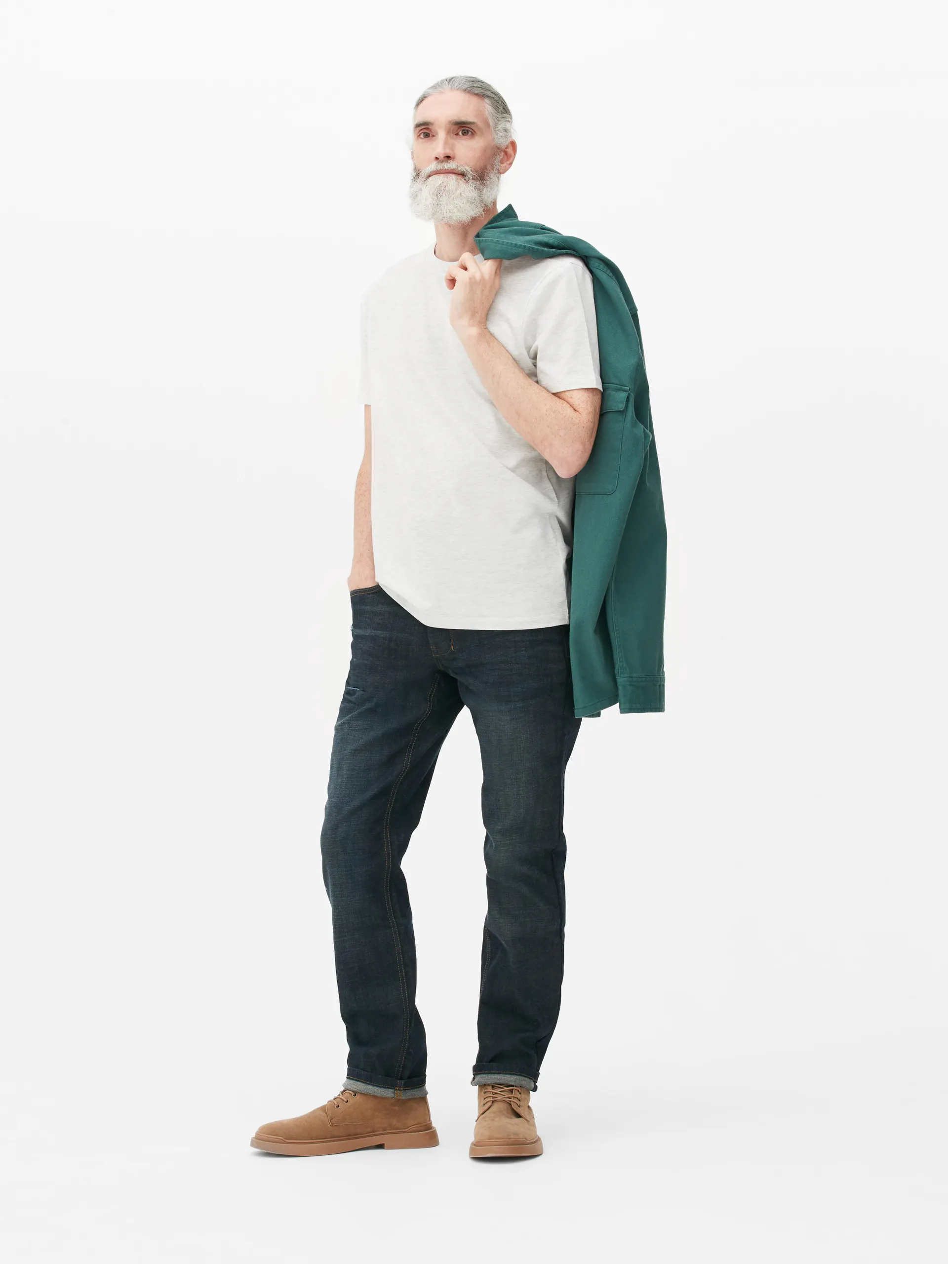 T-shirt met ronde hals