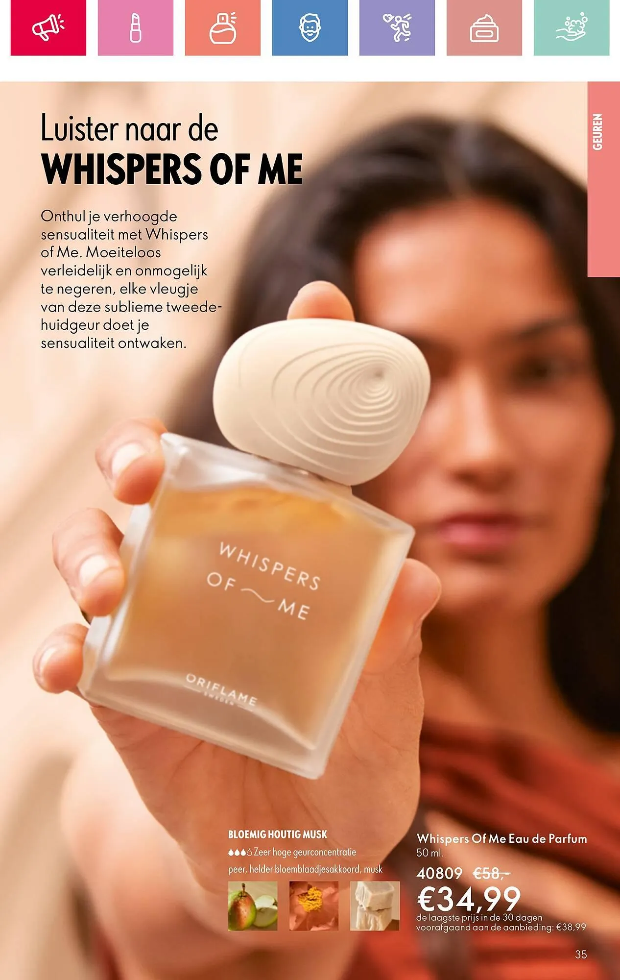 Oriflame folder van 31 maart tot 19 april 2025 - Folder pagina 35