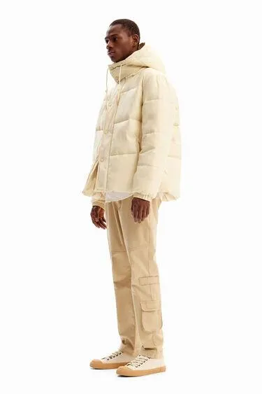 Camouflage padded jacket