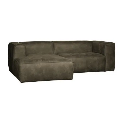 WOOOD chaise longue bank links Bean - Ecoleer - Army - 73x254x178