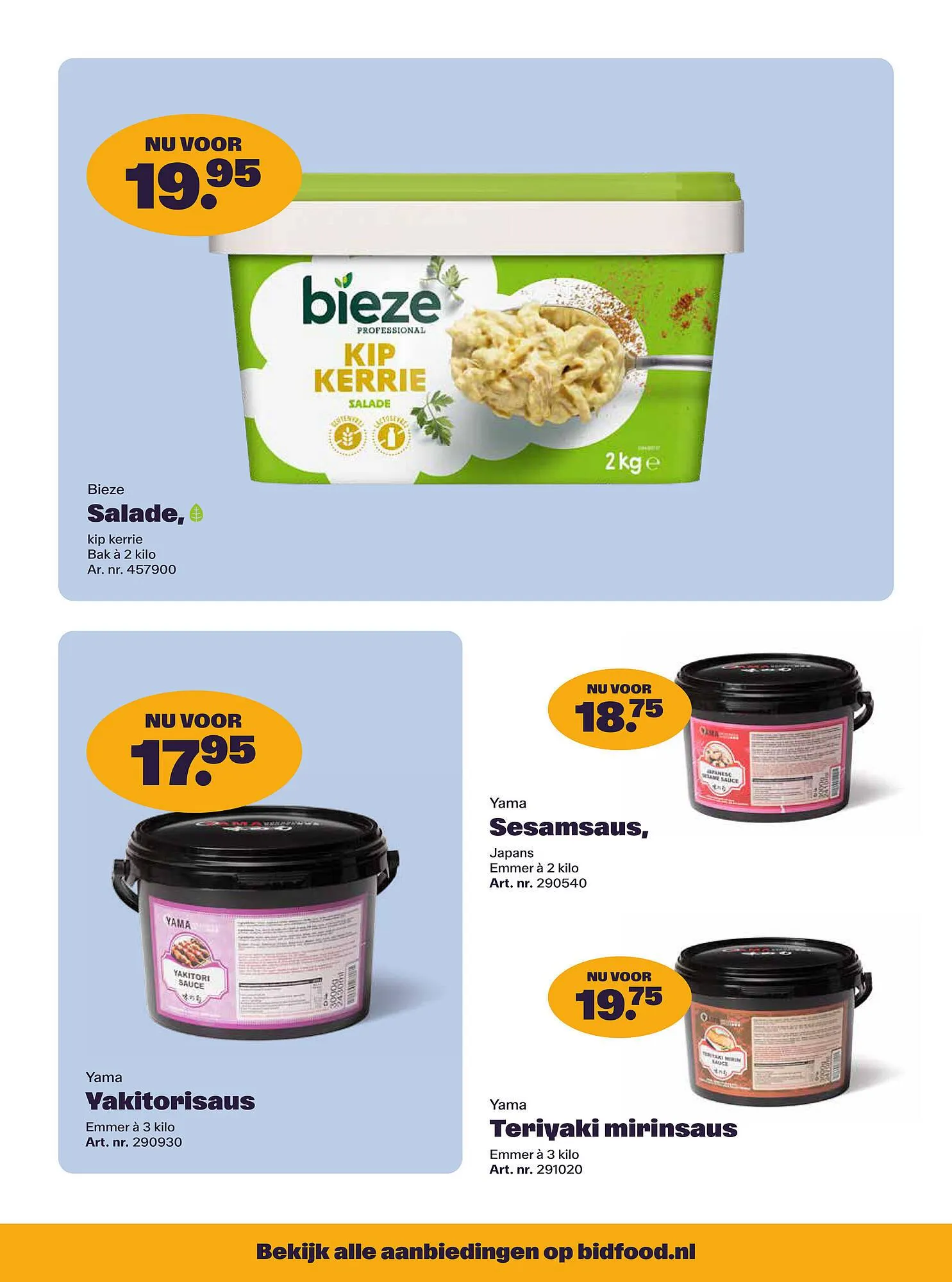 Bidfood folder van 10 oktober tot 23 oktober 2025 - Folder pagina 9