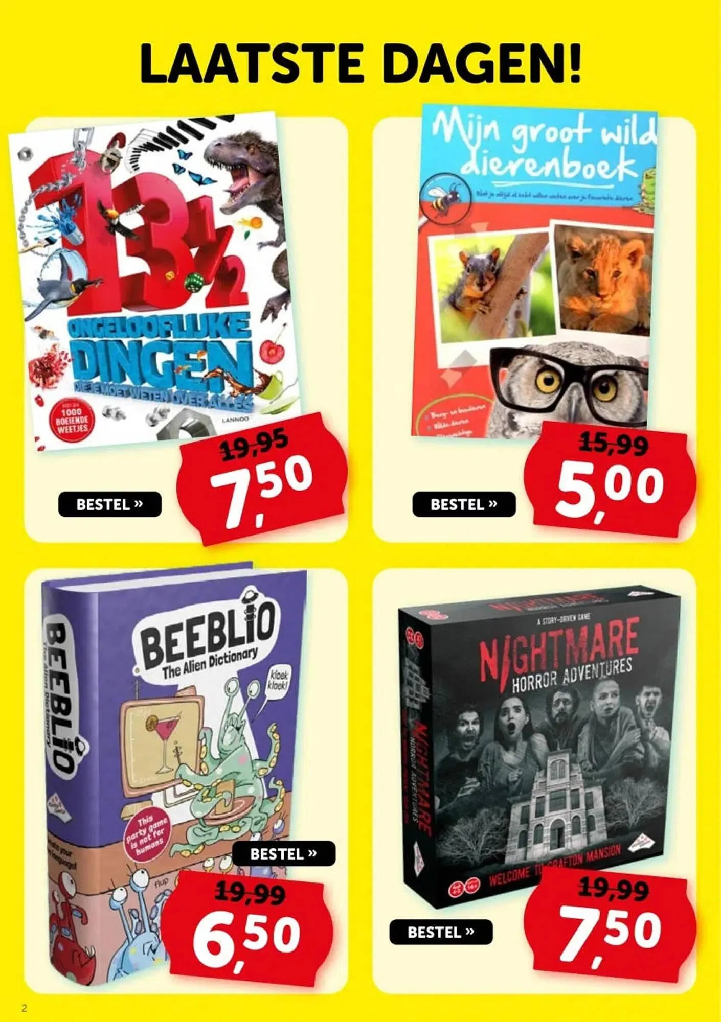 Boekenvoordeel folder van 18 april tot 26 april 2026 - Folder pagina 2