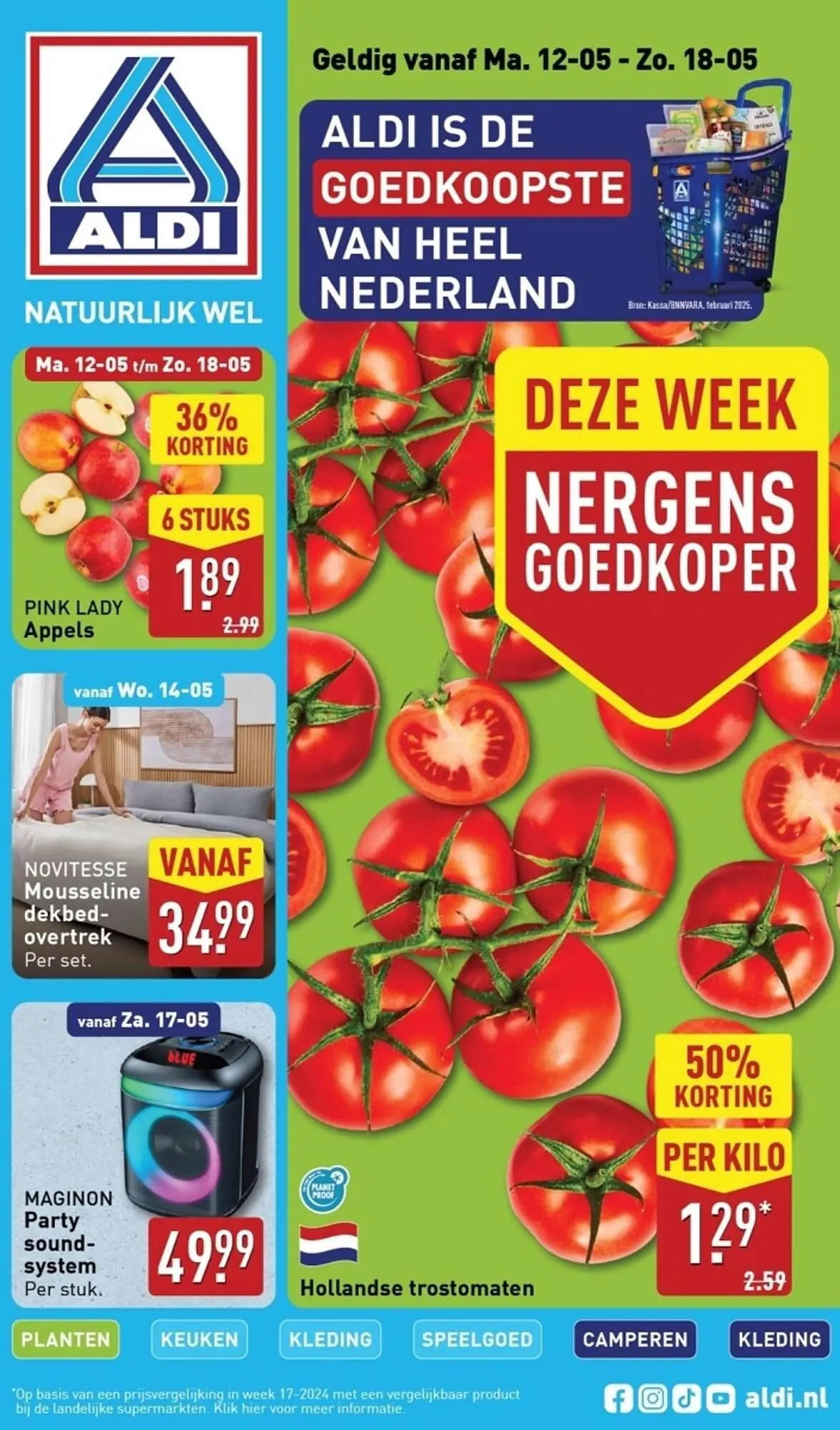 ALDI folder van 12 mei tot 18 mei 2025 - Folder pagina 1