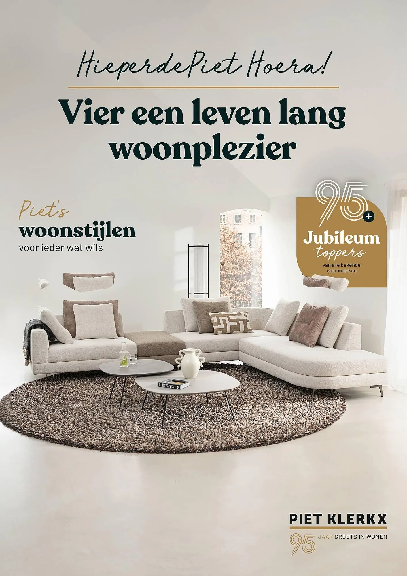 Piet Klerkx folder van 14 februari tot 31 maart 2025 - Folder pagina 1