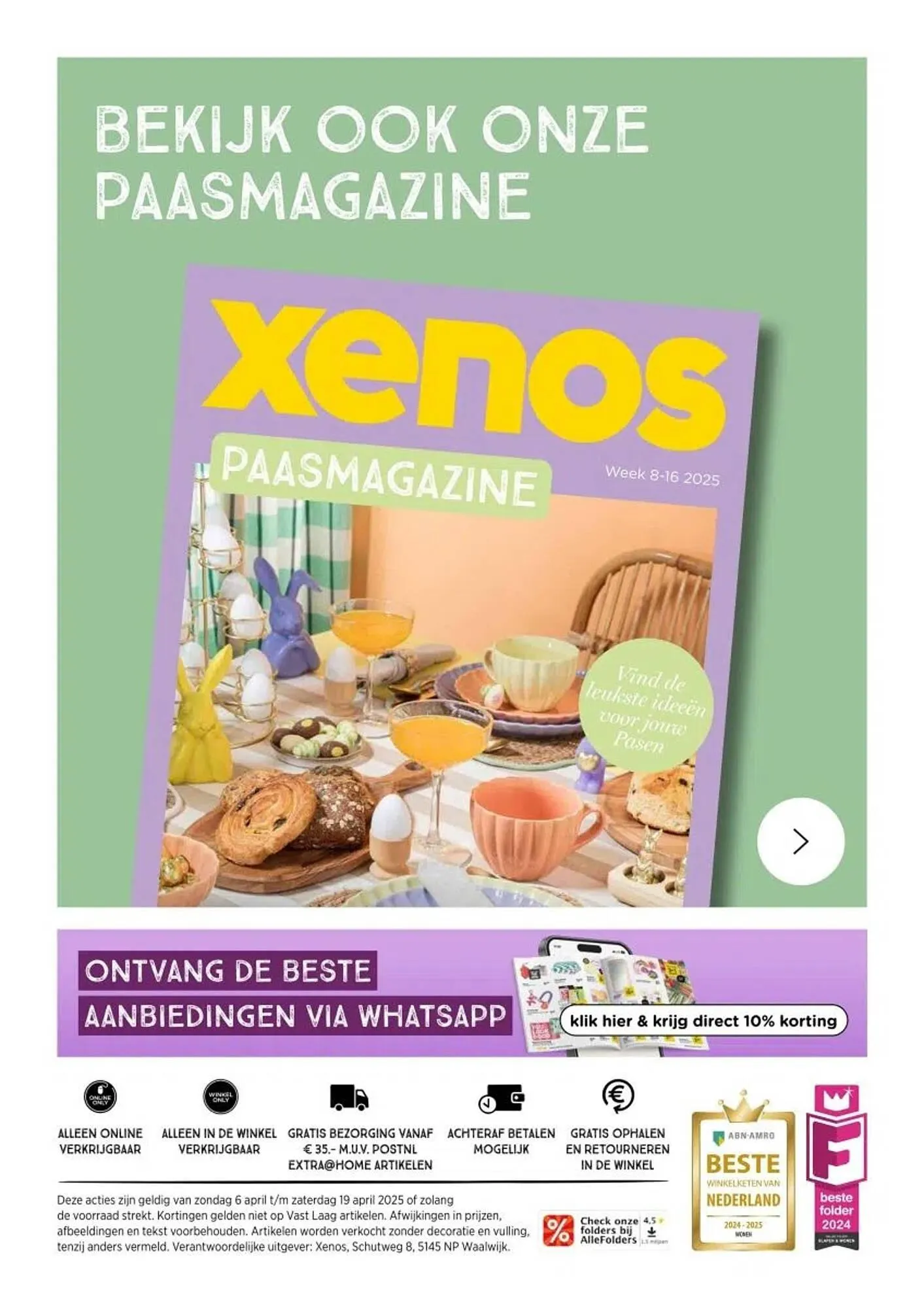 Xenos folder van 6 april tot 19 april 2025 - Folder pagina 46