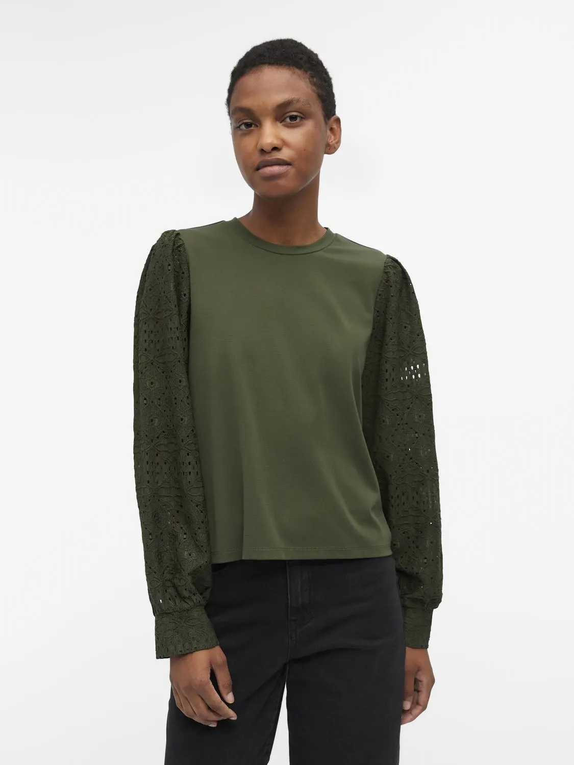 OBJFEODORA Pullover - Duffel Bag