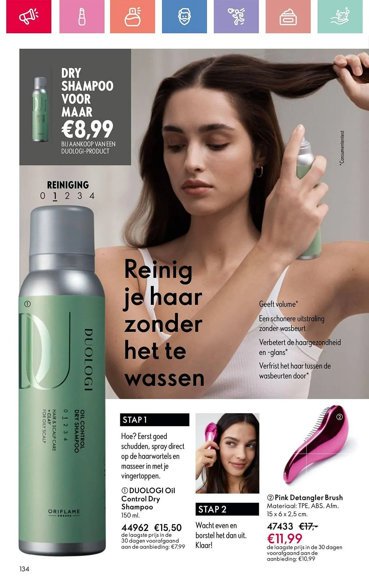 Oriflame folder van 22 juni tot 12 juli 2025 - Folder pagina 134